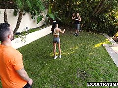 Petite Mexican Teeny Katya Rodriguez Sucks and Fucks like a Pro in a Threesome