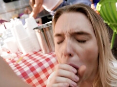 18 años, Rubia, Pov, Público, Adolescente