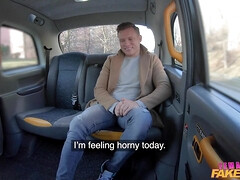 Tight female taxi driver has got sex adventure