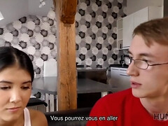 Watch how this young Czech teen gets seduced and taught how to handle a big one in POV reality porn Hunt 4K