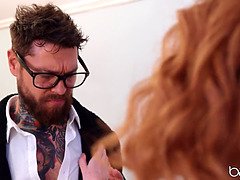 Lieveling, Grote lul, Grote mammen, Lul, Hardcore, Hd, Roodharige vrouw, Tieten likken