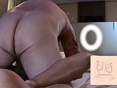 She is alone waiting for hot milk!