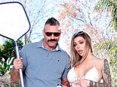 Culo grande, Rubia, Mamada, Estilo perrito, Madres para coger, Tatuaje, Tetas