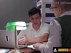 COLLEGE LIBRARY ORGY - Naughty Student Gets Fucked by Classmates in Spanish(subtitled)