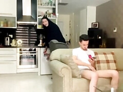 Arab Teen Learns Sex From Step Mom - Hot MILF Teaches Him Dirty Talk & Foot Fetish