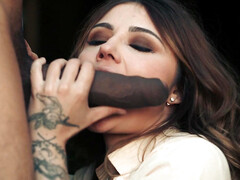 Petite beauty Adria Rae sucks BBC and rides it