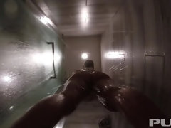 Tetas grandes, Morena, Masturbación, Madres para coger, Tetas naturales, Ducha, Mojado