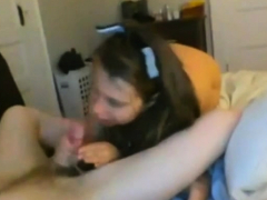 Blasen, Braunhaarige, Handjob, Pov, Jungendliche (18+)