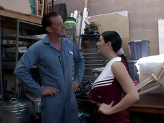 Gros seins, Sucer une bite, Tir de sperme, Hd, Naturelle, Mamelons, Rasée, Nénés