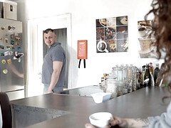 Большие сиськи, Минет, Брюнетки, Кончили внутрь, Немки, Секс без цензуры, Жесткий секс, Чулки