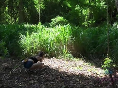 Любители, Пальцем, Мастурбация, Оргазм, На природе, Трусики, От первого лица, На публике