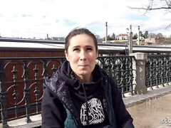 Leie, Vollbusig, Hochschule, Deutsch, Hardcore, Im freien, Realität, Titten