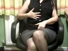 Beauté, Classique, Masturbation, Mature, Naturelle, Chatte, Jarretelles, Jouets