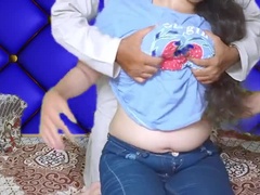 Tetas grandes, Sucio, Hablar sucio, Peludo, Indio, Tetas naturales, Coño, Montar