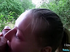 Oversized Boobs Being Fucked Outside