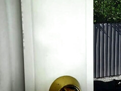 Hundestellung, Aufs gesicht abspritzen, Natürlichen titten, Höschen, Zierlich, Pov, Realität, Rotschopf