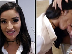 Amateur, Sucer une bite, En levrette, Faciale, Bâillonner, Léchez, Chatte, Nénés