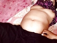 Hot Bengali Stepmom Fucks Young StepSon with Dirty Talk - Desi Aunty Squirting Sex