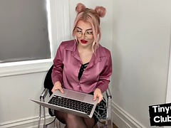 Chica, Verga grande, Británico, Europeo, Dominacion femenina, Fetiche, Tacones, Solo