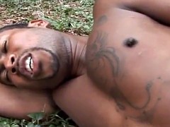 Anal, Negro, Corridas, Gay, Sexo duro, Lamidas, Músculo, Al aire libre