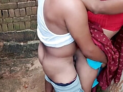 Village Bhabhi Outdoor Hardcore Fuck with Trilokinath - Horny Indian Wife Boobs Sucking and Deep Cock Pleasure