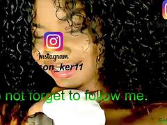 Leie, In den arsch, Dildo, Schwarz, Latina, Masturbation, Solo, Spielzeuge