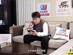 Naughty asian slut mind-blowing porn video