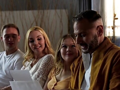 Grosse titten, Schwarz, Blondine, Blasen, Schwarz, Gruppe, Mutti, Pornostars