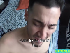 Straight Venezuelan boy bareback rammed by latino anal