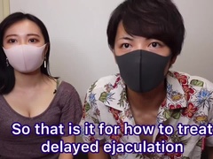 Delayed ejaculation improvement! Ejaculation in a position that is easy to live by increasing sensitivity with tight onaho handjob