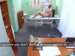 Horny student gets a good fucking from doctor