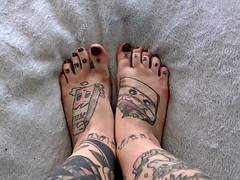 Pieds, Fétiche des pieds, Tatouage