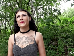 GERMAN SCOUT - ANAL EYE ROLLING ORGASM PICKUP CASTING SEX WITH SKINNY TEEN (18+) ALEXIS - Hardcore