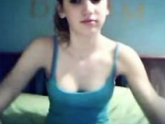 Amateur, Brunette brune, Masturbation, Solo, Webcam