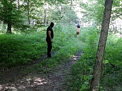 Садо мазо, Бондаж, Голышом, На природе, На публике, Наказание, Рабыни, Развязные