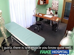 Alexis Crystal's tight pussy drilled by fakehospital Nurse George Uhl for a promotion