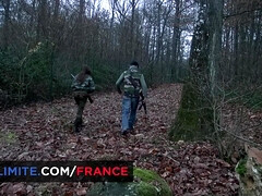 Horny Threesome with Luna Rival and 2 hunters