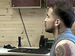 In den arsch, Blasen, Kehlenfick, Fetisch, Schwul, Hd, Muskel, Taboo