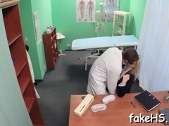 素人, お尻, ブロンド, カップル, チン, 医者, ハードコア, フェラする