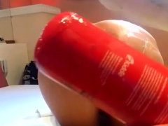 Extreme anal fisting and fire extinguisher fuck