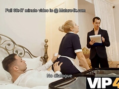 Mature Russian Blonde Maid Service with VIP5K Stars
