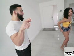 Amateur, Bikini, Noire, Sucer une bite, Tir de sperme, En levrette, Noir ébène, Hard