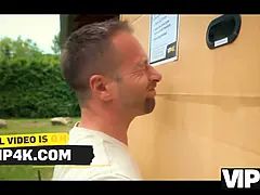 Pijpbeurt, Bruinharig, Bedriegen, Daddy, Muurgat, Hd, Naakt, Schreeuwen