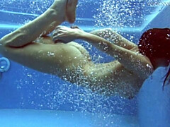 18 jahre, Braunhaarige, Frau, Hd, Pool, Russisch, Solo, Unter wasser