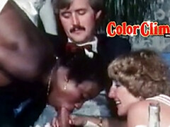 黒人, フェラチオ, ドイツ人, Hd, 異人種間, オナニー, レトロ, 三人