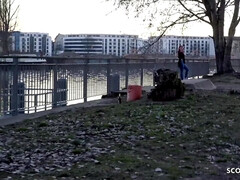 18 ans, Gros cul, Collège université, Allemand, Argent, Rousse roux, Jarretelles, Adolescente