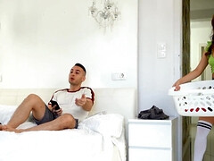 Spermaladung, Frau, Lecken, Orgasmus, Zierlich, Muschi, Rau, Ablutschen