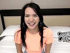 Amateur, Grosse bite, Sucer une bite, Collège université, Grosse, Petite femme, Adolescente, Nénés