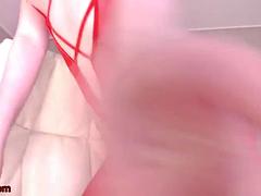 素人, アジア人, 美女, デカパイ, 韓国人, オナニー, 一人, オッパイの