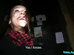 Brunette Sits Her Big Bubble Butt On A Strangers Hard Dick 1